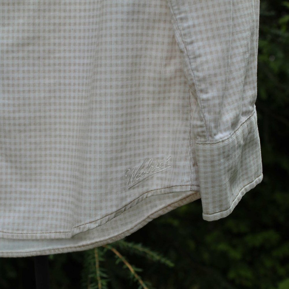 Woolrich Pinwale Corduroy Gingham Buttondown Top - Picture 4 of 4